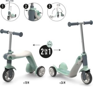 71E4UxegYnL._AC_SL1500_.jpg Patinette réversible Smoby 2-en-1 porteur/trottinette 18-36m