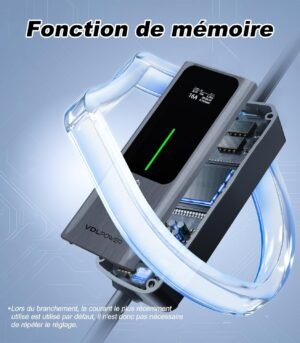 Chargeur voiture électrique Type 2 3,6 kW 5m courant 6-16A
