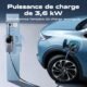 Chargeur voiture électrique Type 2 3,6 kW 5 m VDLPOWEREU
