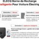 Borne de recharge véhicule électrique 7 kW Type 2 délestage
