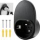 Support mural Type 2 pour chargeur EVSE IEC 62196-2 (Noir)