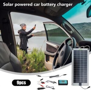 Chargeur de batterie solaire FLAVAS 30W 12V étanche auto
