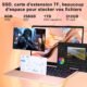 Ordinateur portable 14" NOTODD 256Go SSD extensible 1To