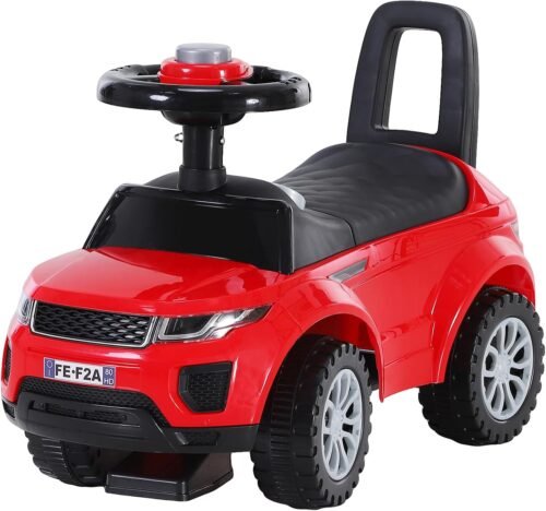 Porteur enfant HOMCOM véhicule Porteur enfant HOMCOM véhicule à pousser 12-36 mois rouge