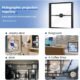 71GWwZCTMsL._AC_SL1500_.jpg Projecteur hologramme 3D LED rotatif HD pour logo & annonce