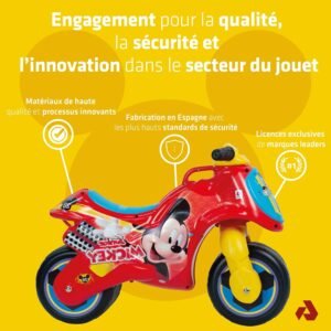 71GnUkjxZNL._AC_SL1500_.jpg Moto porteur enfant 18-36 mois sans pédales Mickey INJUSA