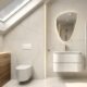 Kit WC suspendu Lavita Duofix Basic blanc sans bride