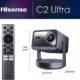 71HrhZc86aL._AC_SL1500_.jpg Vidéoprojecteur Hisense C2 Trichroma 4K UHD gris et noir