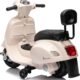 Vespa électrique voiture enfant 2 ans 6V dossier & sons
