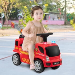 Porteur Scooter Électrique Enfant, bulles & lumières