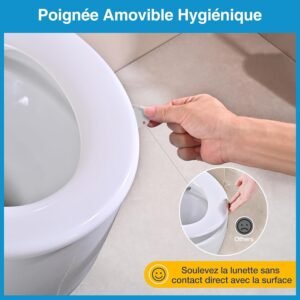 Abattant WC YEAUPE PRO Duroplast Fermeture douce Blanc