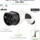 Câble de charge Type 2 32A 3 phases (22 kW) - IEC 62196 Noir