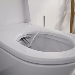 WC japonais suspendu BERNSTEIN cuvette céramique jet douche