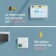 Thermostat sans fil programmable Beok pour chaudière gaz