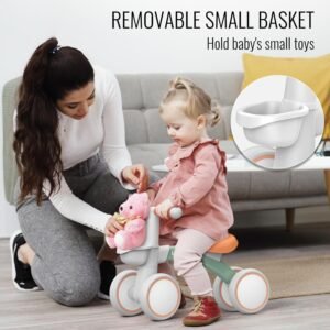 Draisienne bébé Umatoll 12-24 mois avec panier mixte