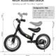 Draisienne YBIKE 2 en 1 12/14/16 pouces 1-7 ans, frein