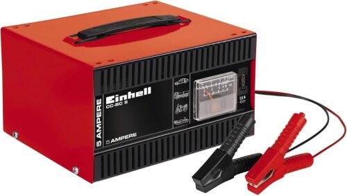 Chargeur de batterie Einhell CC-BC 5 - ampèremètre intégré