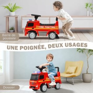 Porteur Mercedes Benz COSTWAY 12-36 mois pour enfants