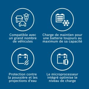 Chargeur de batterie BOSCH 0189911010