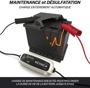 Chargeur batterie CTEK MXS 3.8 12V 5A automatique auto moto