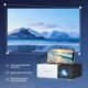 Mini projecteur portable YG300 1080P Smart TV Noir