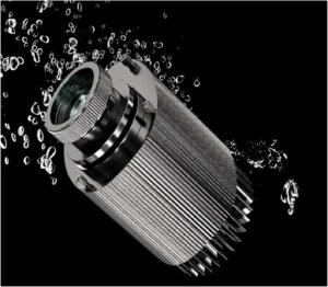 Projecteur gobo logo LED 15W rotatif télécommande étanche