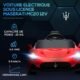 Voiture électrique enfant AIYAPLAY Maserati MC20 12V Rouge