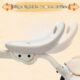 Tricycle bébé UBRAVOO pliable, lumières, 1-5 ans (blanc)