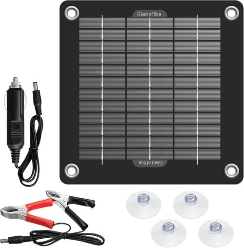 Mainteneur de batterie 12V 10W solaire - Auto Moto Bateau