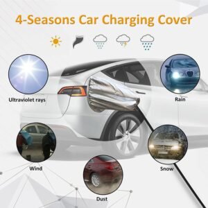 Chargeur de voiture électrique Zalati EV avec aimant