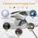Chargeur de voiture électrique Zalati EV avec aimant