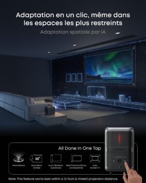 Vidéoprojecteur 4K Anker Nebula X1 - Triple laser