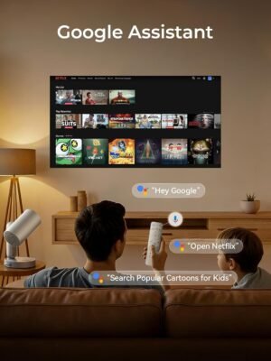 Projecteur vidéo 4K ETOE Starfish Plus, Google TV 300 ANSI