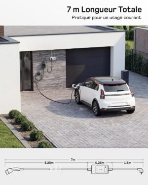 71YWt2RYOgL._AC_SL1500_.jpg Chargeur voiture électrique 3,7kW 6-16A réglable Type 2 Schuko