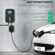Adaptateur EV Type 2 mâle vers prise Schuko 220V portable