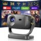 Vidéoprojecteur 4K Home Cinéma 26000 Lux Wi‑Fi 6 Bluetooth