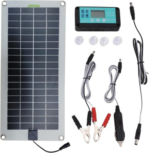 Chargeur de batterie solaire FLAVAS 30W 12V étanche auto