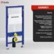 WC suspendu Lavita Duofix Basic sans rebord siège soft-close