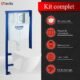 WC mural Grohe Rapid SL + Lavita abattant Soft-Close