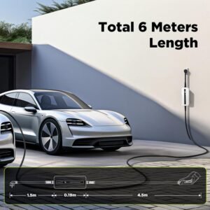 Chargeur voiture électrique 3,6 kW Morec Type 2 6m
