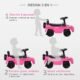 Camion porteur HOMCOM pour enfants 12-36 mois rose