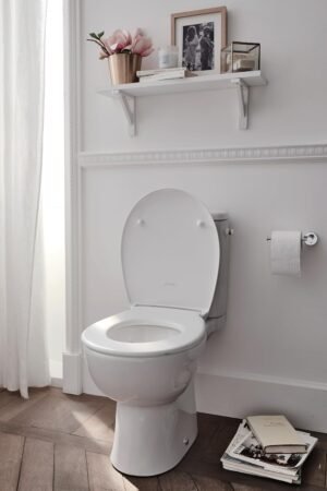 WC au sol sans bride Jacob Delafon - Abattant soft-close