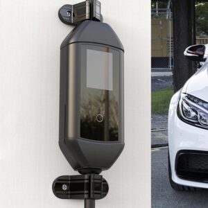 Support chargeur voiture électrique lot 2 muraux anti-chute