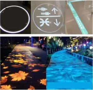 Projecteur GOBO 25W LED logo extérieur intérieur publicité
