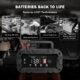 Chargeur batterie 12/24V 20A intelligent LCD réparation automatique