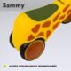 Draisienne bébé Lionelo Sammy - Poignées LED jaune