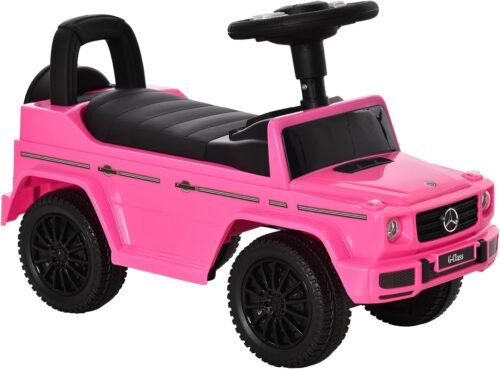 Camion porteur HOMCOM pour enfants 12-36 mois rose