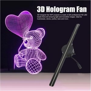 Ventilateur holographique 3D 16,5 pouces 2000x224 224 LEDs