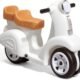 Step2 Ride Along Scooter - Porteur plastique blanc
