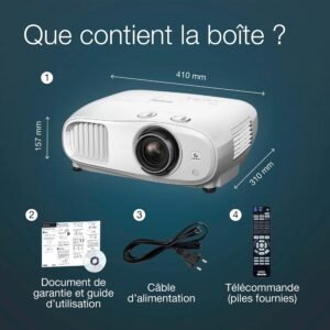 Projecteur 4K Epson EH-TW7100 3 000 lm 3LCD 2 HDMI